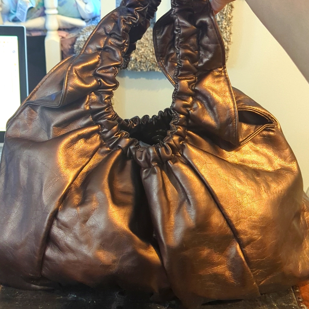 Brown handbag